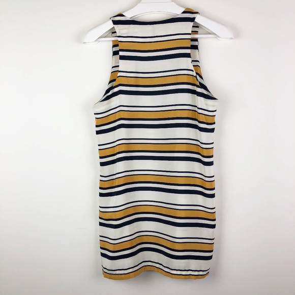 Make U Chic Short Striped Sleeveless Mini Dress, 8 - Picture 3 of 6
